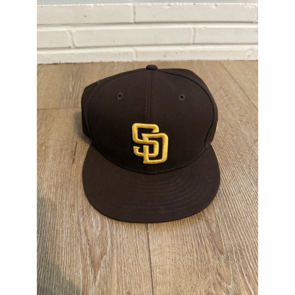 New Era Official On-Field San Diego Padres MLB Baseball Hat Cap Size 7 1/8